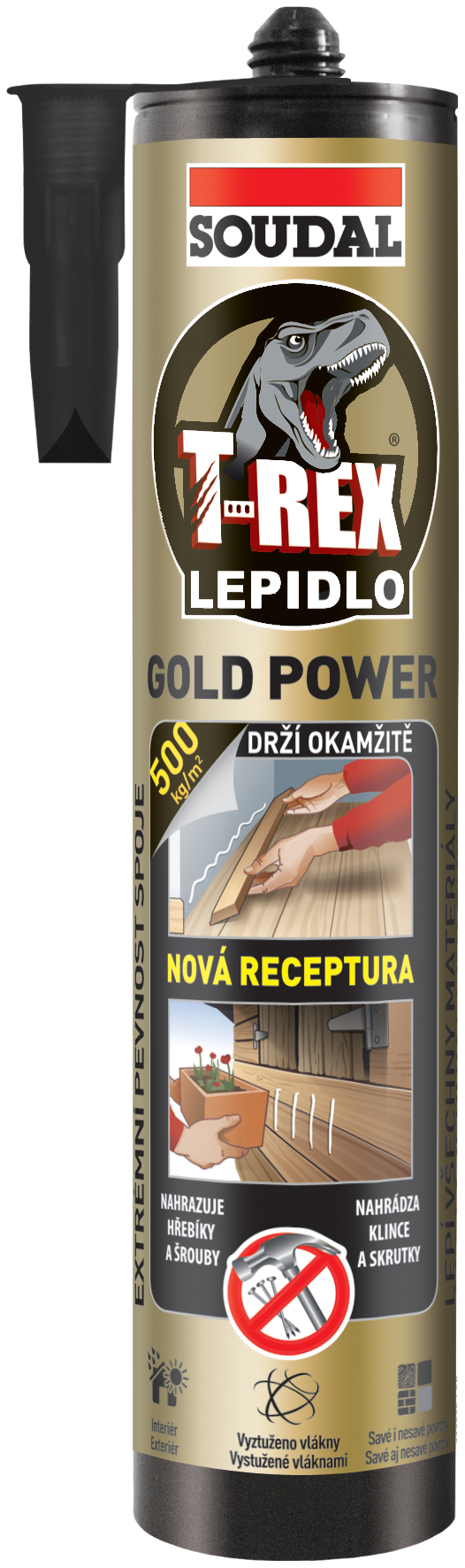 SOUDAL T-REX GOLD POWER 290 ml